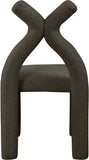 Xena Accent Chair – Luxurious Boucle Fabric, Solid Wood Frame, Contemporary Design for Elegant Spaces