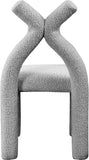 Xena Accent Chair – Luxurious Boucle Fabric, Solid Wood Frame, Contemporary Design for Elegant Spaces