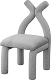 Xena Accent Chair – Luxurious Boucle Fabric, Solid Wood Frame, Contemporary Design for Elegant Spaces