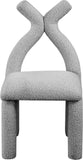 Xena Accent Chair – Luxurious Boucle Fabric, Solid Wood Frame, Contemporary Design for Elegant Spaces