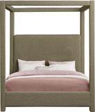Eden - Boucle Fabric Upholstered Bed