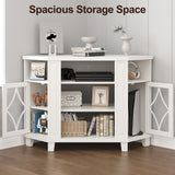 Corner Tv Stands For Tvs Up To 55'', Media Console Table