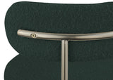 Beacon Boucle Fabric Dining Chair Set - Contemporary Design with Sturdy Iron Frame for Comfort