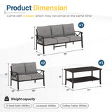 Wholesale 7 - Person Patio Conversation Sets with Cushions