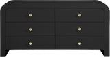 Artisto Contemporary Dresser with Rich Ash Veneer Finish and Versatile Handle Options for Storage