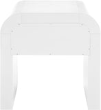 Artisto Elegant Ash Veneer Contemporary End Table with Stylish Storage & Dual Handle Options