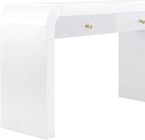 Artisto Contemporary Console Table with Elegant Ash Veneer Finish and Versatile Handle Options