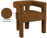 Athena Velvet Dining Chair - Modern Elegance with Soft Boucle Fabric for Stylish Dining Experiences