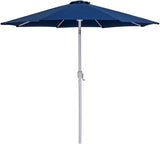Fiji - Aluminum Patio Umbrella With Square White Base