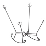 Scroll Puff Rocker Frame Titanium