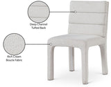 Kai Contemporary Dining Chair Set - Elegant Deep Channel Tufted Design for Modern Interiors