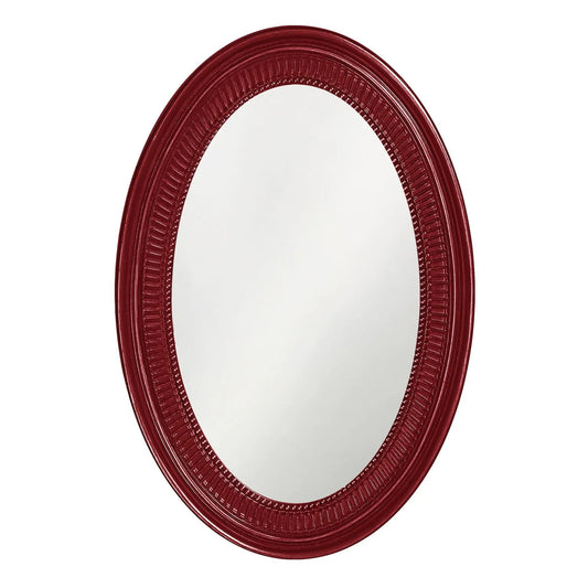 Ethan Mirror - Glossy Burgundy