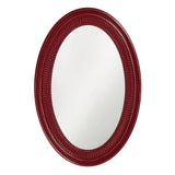 Ethan Mirror - Glossy Burgundy