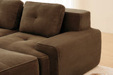 CORDELIA 153" 4-Seater Sofa with 1 Ottoman