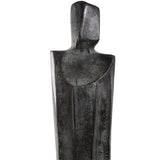 Male Fortitude Aluminum Sculpture Aged Copper