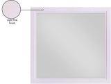 Bowtie Glass Contemporary Mirror - Elevate Your Bedroom Decor with Unique Elegance and Style