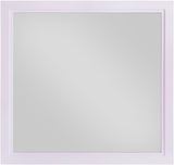 Bowtie Glass Contemporary Mirror - Elevate Your Bedroom Decor with Unique Elegance and Style