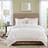 Tufted Medallions Comforter/Duvet Cover Set Decor Pillo