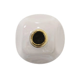 Christana Concaved Ceramic Vase- Short