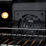 ZLINE 30"Paramount Dual Fuel Range White Matte Champagne Bronze SDRZ-WM-30-CB