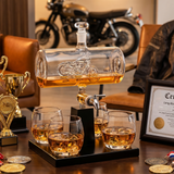 Motorcycle Decanter Whiskey & Wine Decanter Set 1100ml
