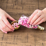Gold Metallic Champagne Bottle Favor Container - Medium (Set of 12)