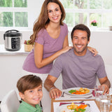 8-Cup Digital Rice Cooker with 10 Presets