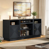 59'' Tv Stand For Tvs Up To 65'' with Storage and Adjustable