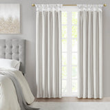 Twist Tab (Max Blackout) Window Panel, Off White
