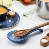 Kook Ceramic Spoon Rests Set of 2, 9.5-Inch