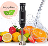 Moss & Stone 300W Hand Blender with Chopper & Whisk