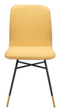 Var Dining Chair (Set of 2) Yellow