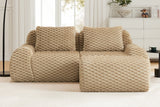 LAURENT 82" Loveseat with 1 Ottoman