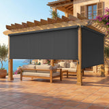 10' W X 8' H Outdoor Roller Shade with 95% Uv Protection