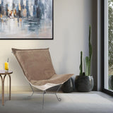 Puff Chair Cover Pana Sand/Natural -Cover Only