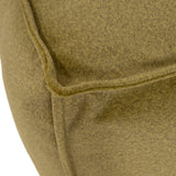 Qivuit Green Square Pouf