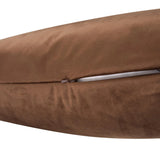 Pillow 14 x 22 Bella Chocolate - Down Alternative Insert