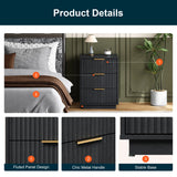 3-Drawer Low Storage Cabinet
