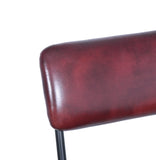 Ouston Leatrher Bar Stool