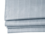 Basketweave Room Darkening Cordless Roman Shade, Blue