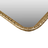 Gold Metal Arched Wall Mirror Home Decor Accents