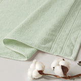 400GSM Plush Terry Quick Dry 100% Cotton Towel Set, Seafoam