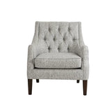 Wholesale Diamond Tufted Vintage Lounge Chair, Tonal Grey *