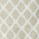 Ikat Blackout Patio Window Curtain, Taupe