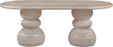 Navo - Indoor/Outdoor Dining Table - Travertine