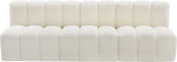 Arc - Faux Leather 3 Seats Modular Sofa