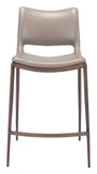 Ace Counter Stool (Set of 2) Brown & Walnut