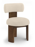 Atelier - Vegan Leather Upholstered Dining Chair (Set of 2) - Painted Brown Frame