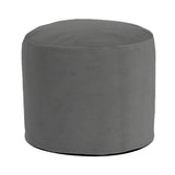 Tall Pouf Bella Pewter
