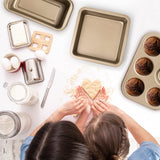 5-Piece Nonstick Carbon Steel Baking Pan Set